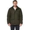 WenVen Men’s Winter Thicken Cotton Parka Jacket Warm Coat with Removable Hood
