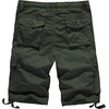 WenVen Men’s Cotton Twill Cargo Shorts Classic Relaxed Fit | Reg and Big & Tall Sizes(Army Green)