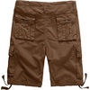 WenVen Men’s Cotton Twill Cargo Shorts Classic Relaxed Fit | Reg and Big & Tall Sizes(Coffee)