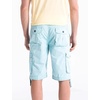 WenVen Men’s Cotton Twill Cargo Shorts Classic Relaxed Fit | Reg and Big & Tall Sizes(Skyblue)