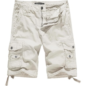 WenVen Men’s Cotton Twill Cargo Shorts Classic Relaxed Fit | Reg and Big & Tall Sizes(Beige)