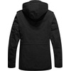 WenVen Men’s Winter Thickened Military Parka Jacket Warm Coat | Cotton Utility Outerwear with Removable Hood(Black)