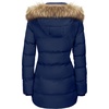 WenVen Women’s Winter Thickened Long Puffer Coat Warm Parka Jacket | Removable Faux Fur Hood, Windproof Waterproof, Plus Size Available(Blue)