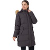 WenVen Women’s Winter Thickened Long Puffer Coat Warm Parka Jacket(Charcoal)
