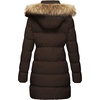 WenVen Women’s Winter Thickened Long Puffer Coat Warm Parka Jacket(Coffee)
