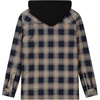 WenVen Men’s Thick Plaid Flannel Quilted Shirts Jacket Cotton Coat(Yellow)