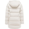 WenVen Women’s Warm Thickened Parka Coat Winter Puffer Jacket with Hood(Beige)