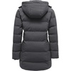 WenVen Women’s Warm Thickened Parka Coat Winter Puffer Jacket with Hood(Charcoal)