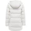 WenVen Women’s Warm Thickened Parka Coat Winter Puffer Jacket with Hood(White)
