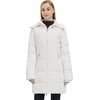 WenVen Women’s Warm Thickened Parka Coat Winter Puffer Jacket with Hood(White)