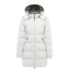 WenVen Women’s Warm Thickened Parka Coat Winter Puffer Jacket with Hood(White)