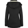 WenVen Women’s Winter Warm Sherpa Lined Jacket Heavy Parka Coat with Hood(Black)