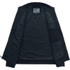 WenVen Men’s Spring Canvas Military Jacket Casual Lightweight Cotton Coat(Navy)