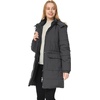 Wenven Women’s Winter Warm Puffer Coat Thicken Long Parka Jacket with Hood(Charcoal Heather)