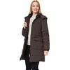 Wenven Women’s Winter Warm Puffer Coat Thicken Long Parka Jacket with Hood(Coffee)