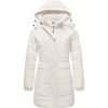 Wenven Women’s Winter Warm Puffer Coat Thicken Long Parka Jacket with Hood(Beige)